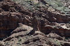 24 El Fraile The Friar Rock Formation Close Up In Quebrada de Cafayate South Of Salta